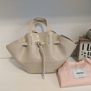 Nanushka Lynn Gathered Tote Small